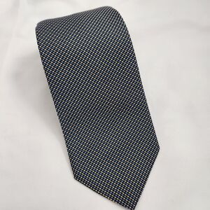 Vintage Brooks Brothers 100% Silk Made In USA Men’s Necktie Blue Gold Gray Dots